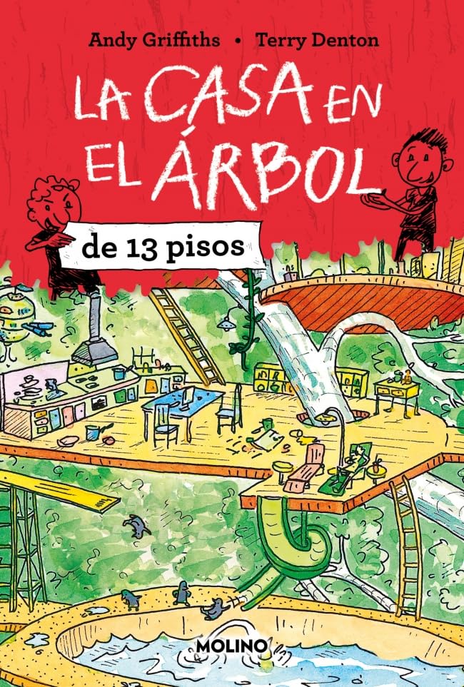 Portada de La casa en el árbol de 13 pisos