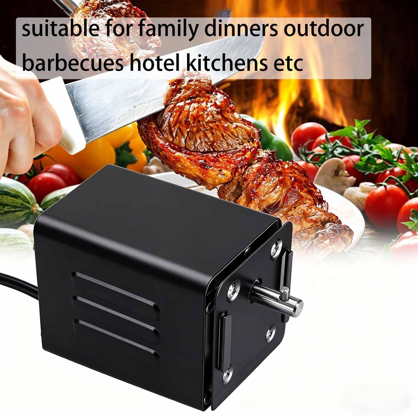 Silnik Rożna BBQ, Automatyczny System Napędu Rożna O Wysokim Momencie
