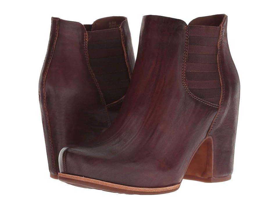 

Kork-Ease Shirome (Burgundy Full Grain) Women's Zip Boots, Mahogany