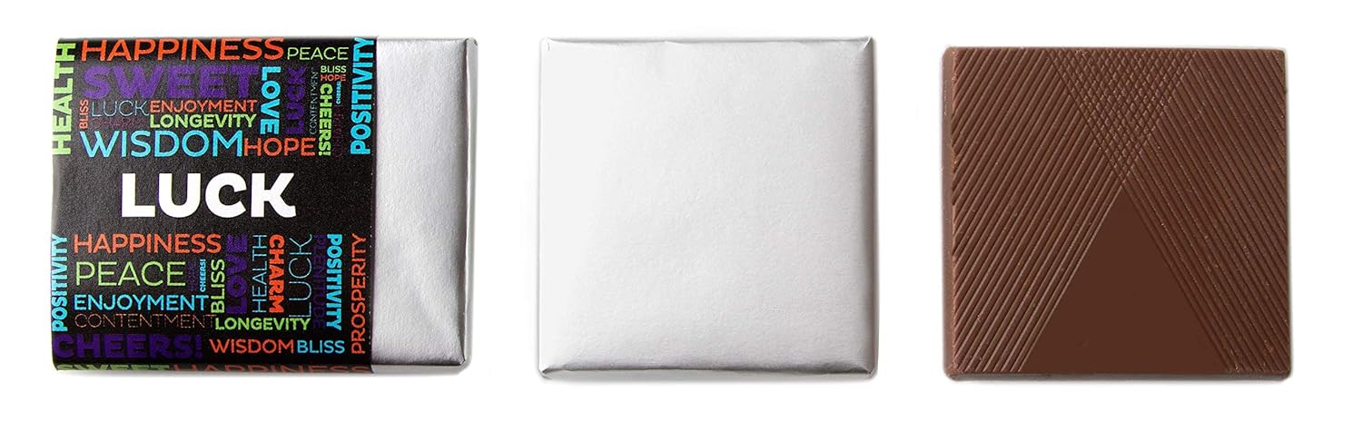 Oh! Nuts Chocolate Gift Basket - Gourmet Belgium Chocolates Gifts Baskets - Assorted Flavors Chocolate Blessings Wishes Gifts Box - Perfect for Holiday, Family, Corporate, Men & Women - 20 PCs