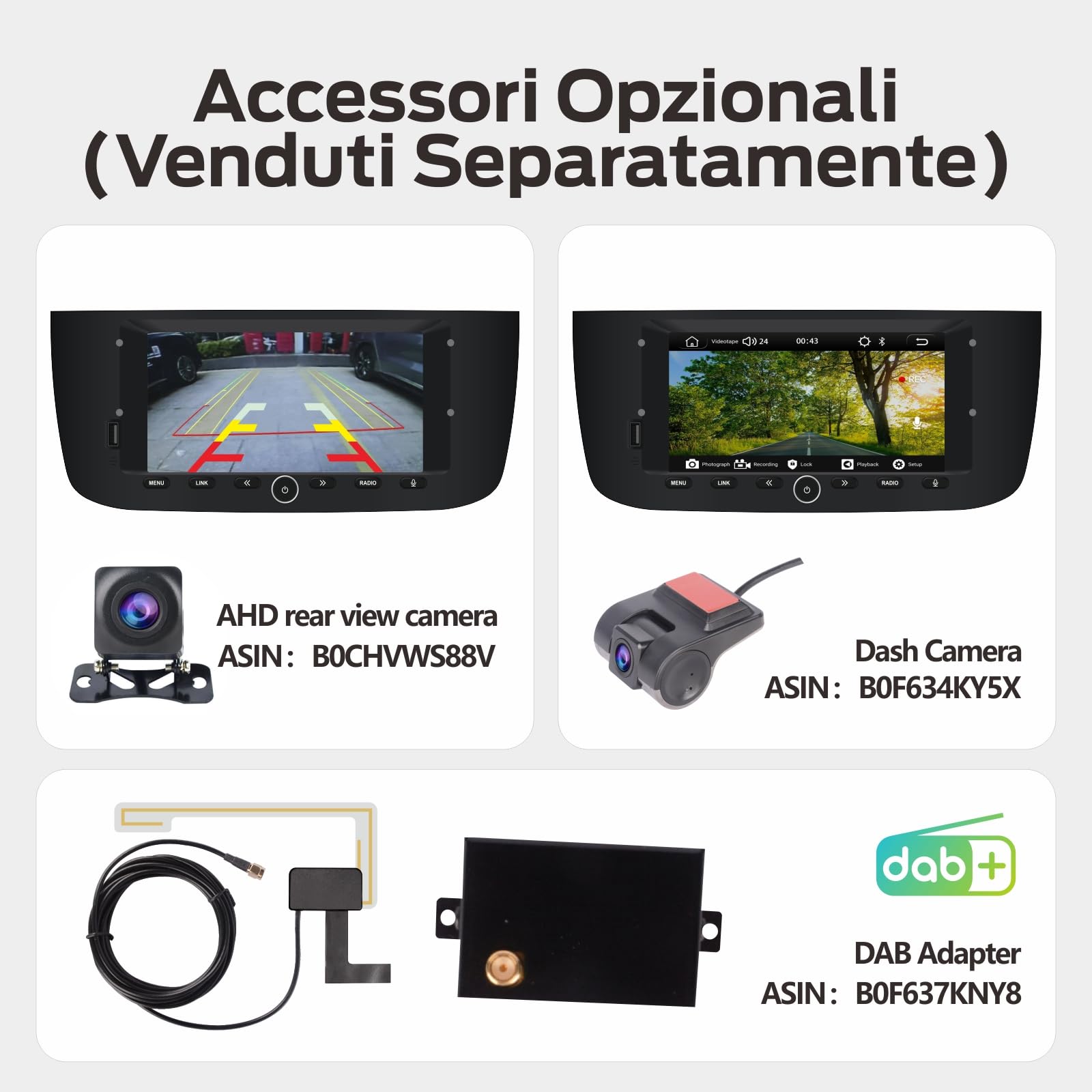 Autoradio Linux per Fiat Punto 10-16/Linea 12-15 | Bluetooth/CarPlay/Android Auto Wireless/FM/AM/RDS/USB HiFi 100W