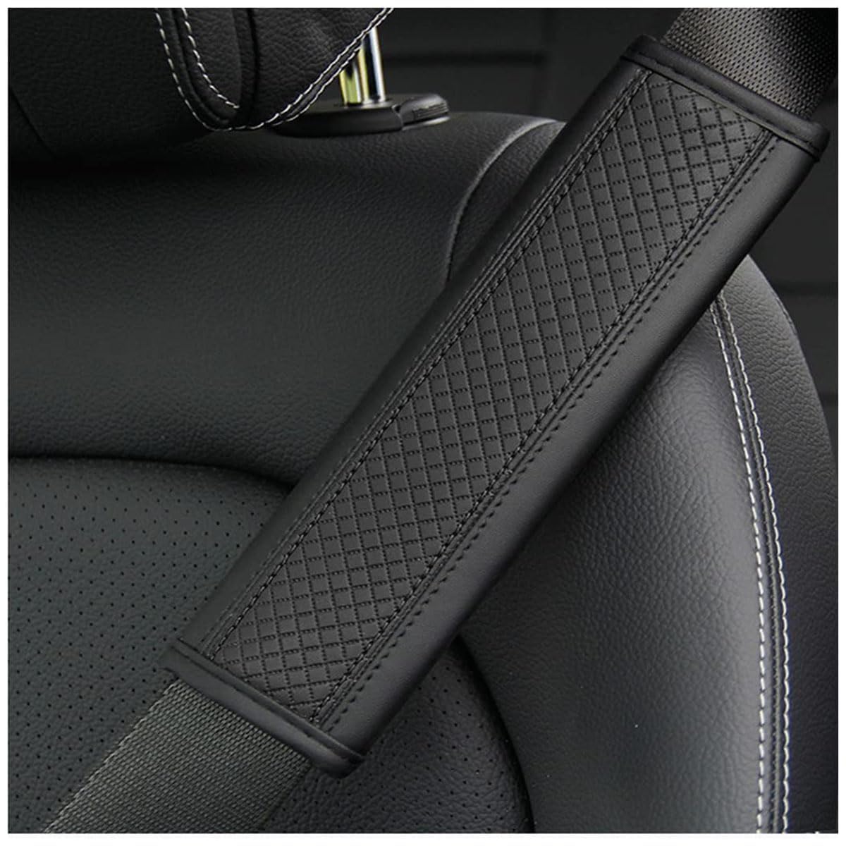 BCWSZPBWZ For Fiat Ducato X250/290 2 pack Car Seat Belt Pads Soft Shoulder Covers Comfort Safety Belt Protector Breathable Padded Interior Accessories