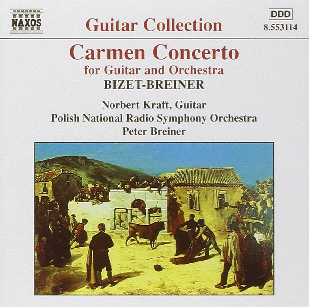 Carmen Guitar Concerto [Audio CD] Bizet and Arr. By Breiner