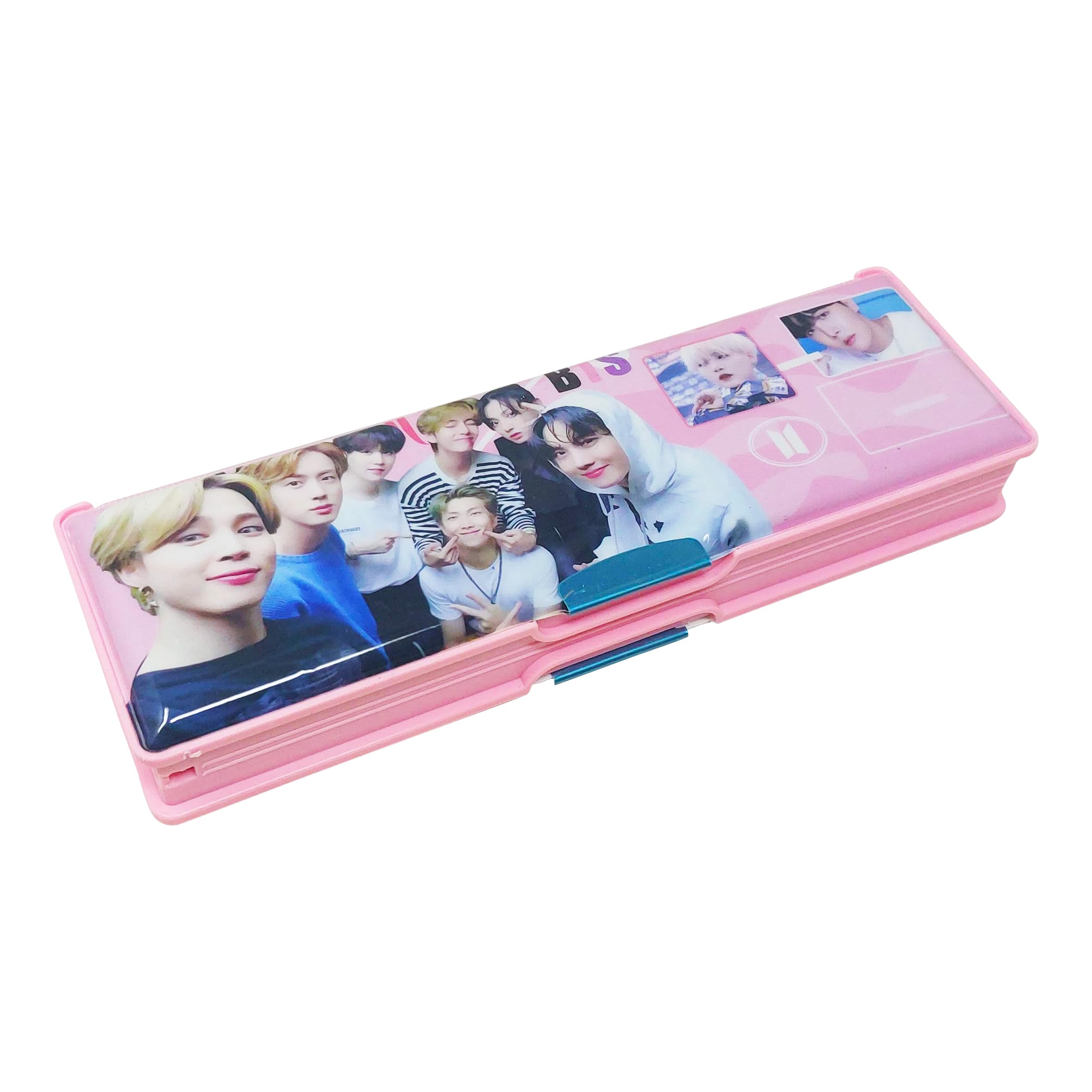 PARTEET Magnetic Closer Deal Side Pencil Box for Kids, BTS Army Theme Pencil Box for Boys, Pencil Case for Kids – Stationary Organizer Pencil Box (ASSORTED) (B0CFH9FW6N) Amazon Price History, Amazon Price Tracker