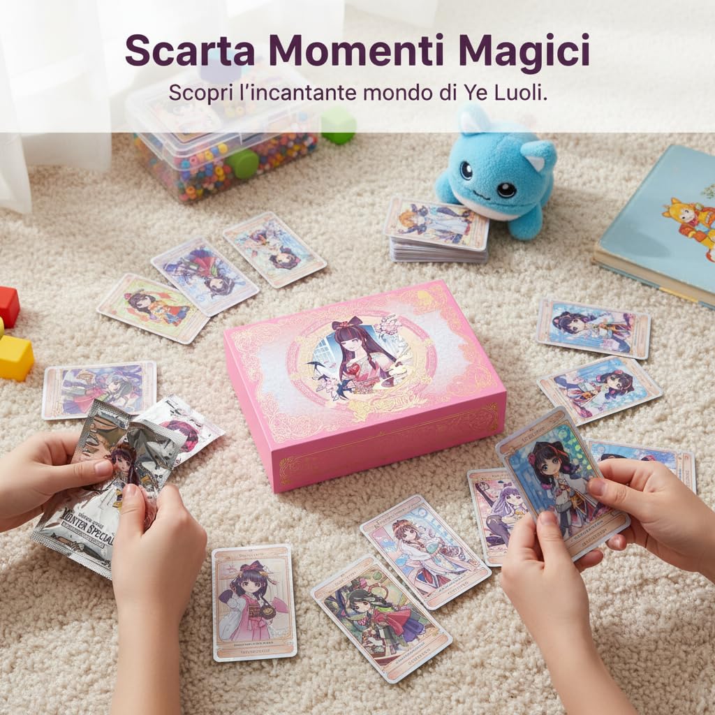 Carte Collezionabili Ye Luoli per | Invenzione brevettata, Pacchetti di carte, Divertimento quotidiano, Per giovani collezionisti