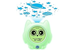 SHARP Ready-to-Wake Owl Sleep Trainer: Empowering Kids with Visual Cues