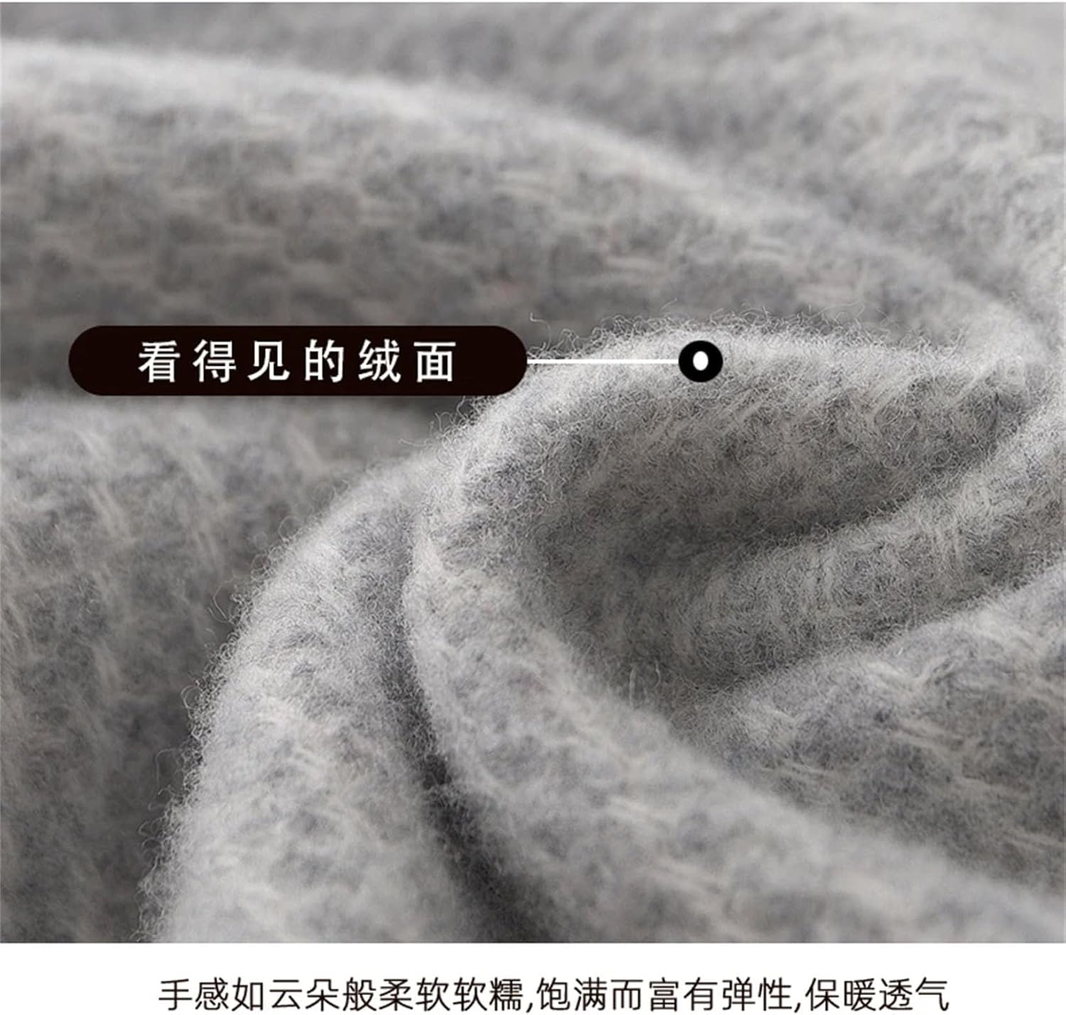 Men's Thickened Round Neck Thickened Long Sleeve Pullover Casual Fashion Office Bottoming Shirt