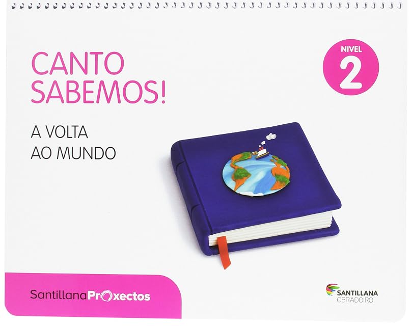 Portada de A Volta Ao Mundo Canto Sab Educacion Infantil 5 Años Nivel 2 Gallego e