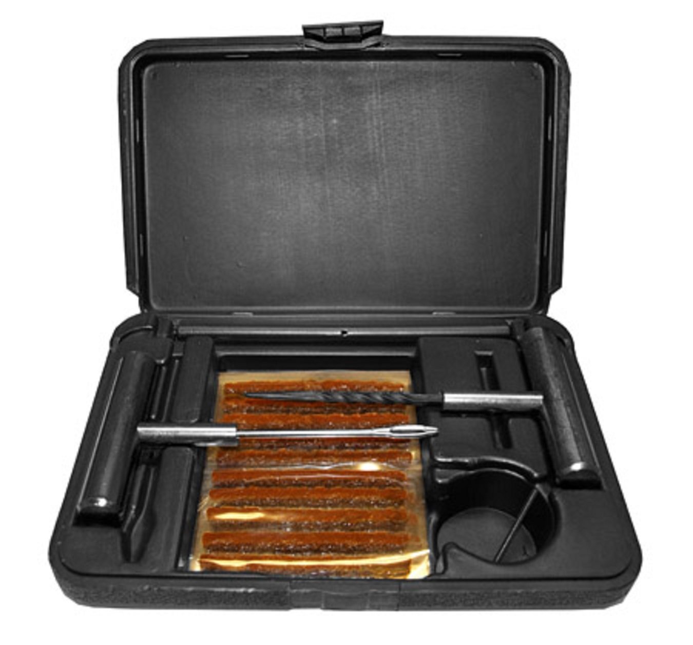 34pc. Tire Repair Kit w/Aluminum THandle Insert Tool Amazon.in Car