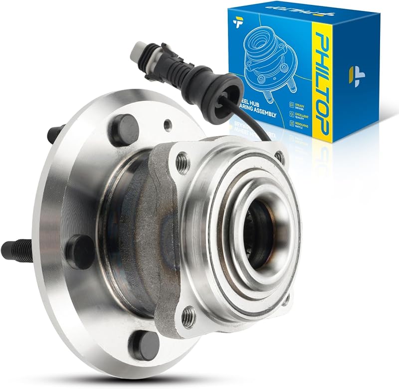 Cubo de roda traseiro com rolamento PHILTOP 512358 para Chevrolet Equinox, Captiva Sport, Saturn Vue, Pontiac Torrent e Suzuki XL-7 – 1 unidade