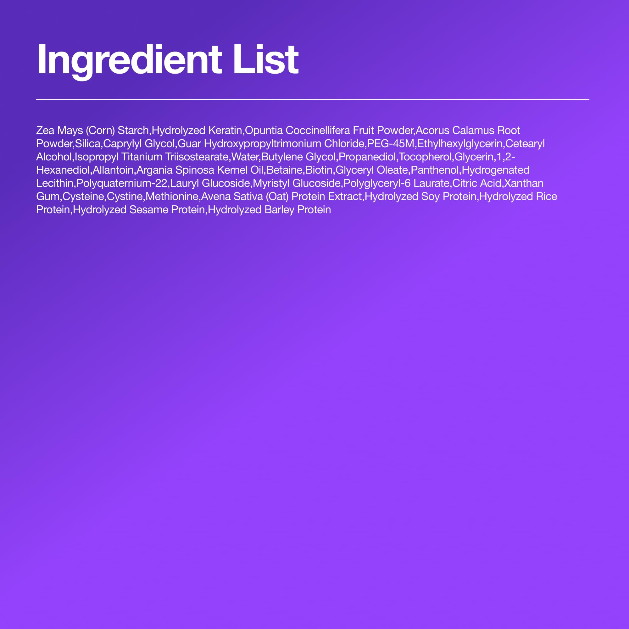 FROM LABS Hair Treatment Booster Powder for Intensive Keratin Care, Mix with FROMLABS Protein Capsule Hair Repair Treatment, For Damaged, Bleached & Frizzy Hair, 2g*8 Single‑Use Packets(Powder only)