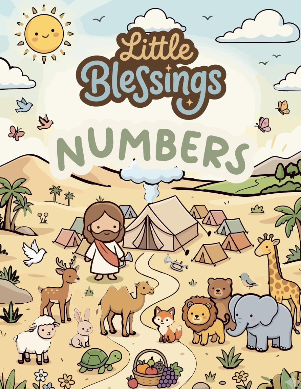 Little Blessings: Numbers: A Christian Bible Coloring Book for Kids (Little Blessings Bible Coloring Books)