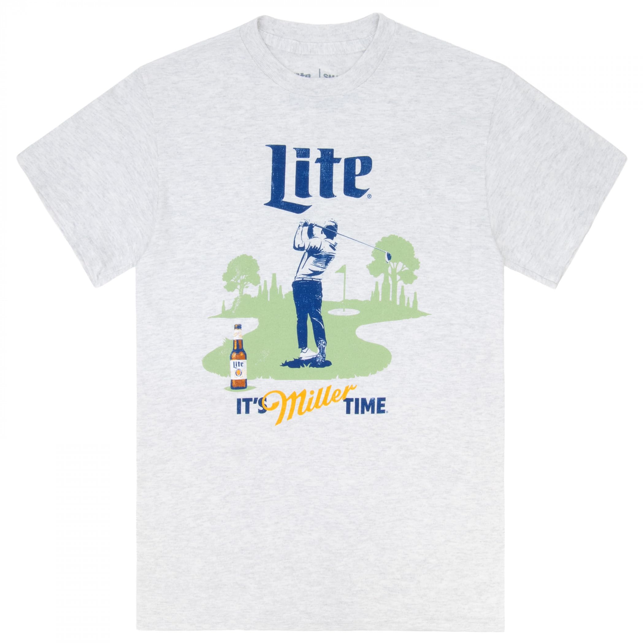 Miller Lite - It's Miller Time Golf Swing T-Shirt