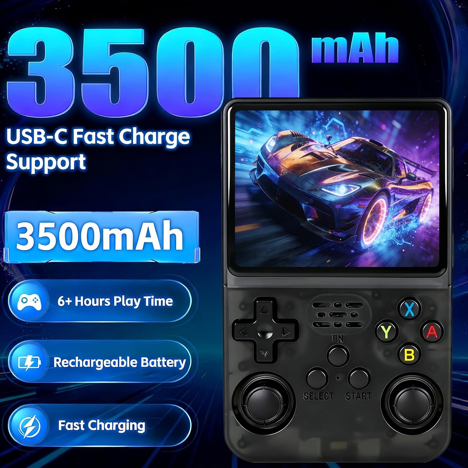 R36s Retro Handheld Game Console, 640x480 Retro Gaming Console 3.5 Inch IPS HD Screen, 64GB Built-in 15,000+ Classic Game with Portable Hand Held Open Source Linux System, 3500mAh Battery 6 71lAw66L7eL. AC SL1500
