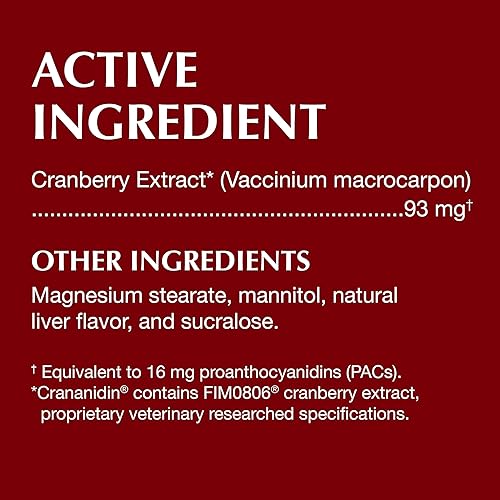 Miniatura 3 de Nutramax Crananidin Suplemento para mascotas