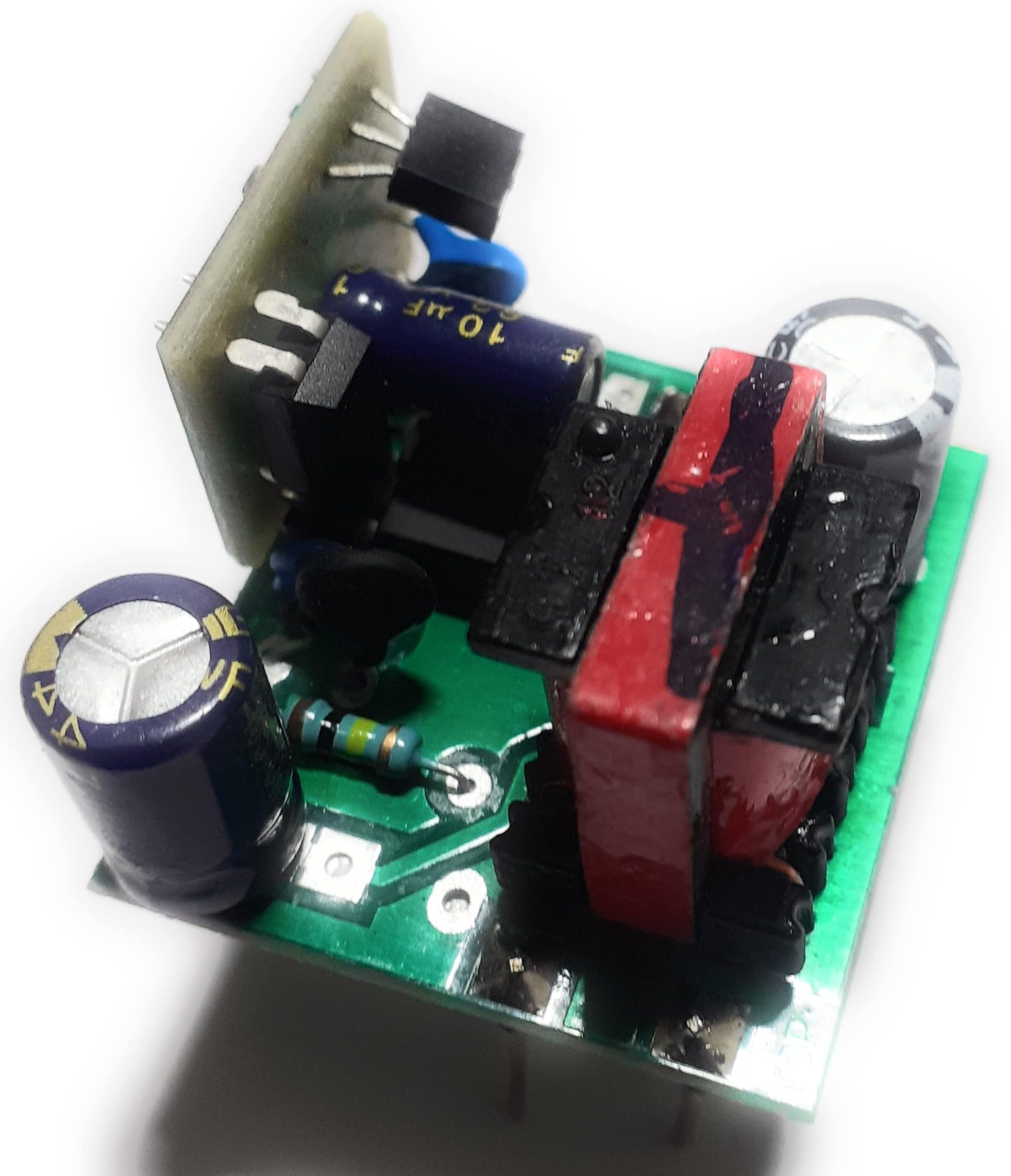 Compact 230V AC to 12V DC 1A SMPS Power Supply Module, 33L x 30.48W x 22H mm