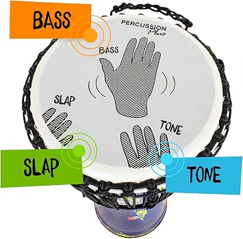 Percussion Plus Slap djembe 8 pretuned