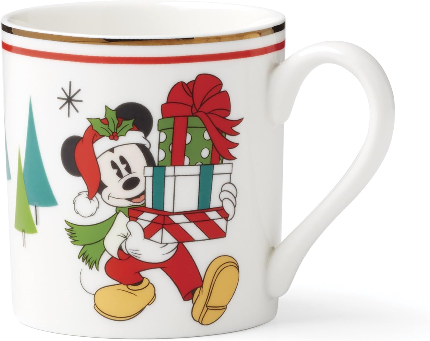 Lenox Disney Holiday Serveware Collection – 12-Piece Dessert Set