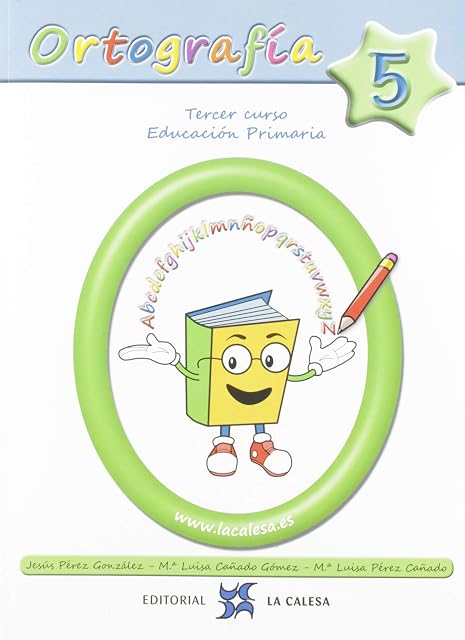 Portada de Ortografía 5. 3.º Educación Primaria