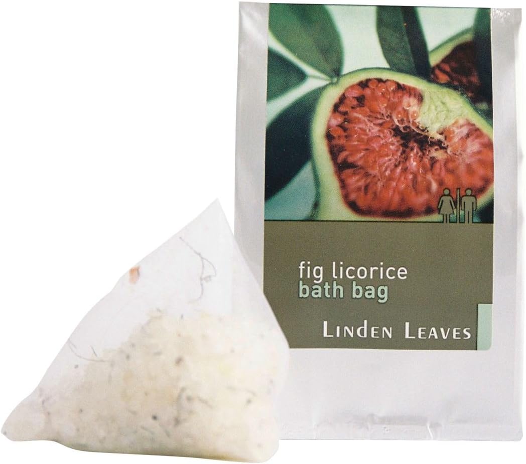 fig licorice bath bag