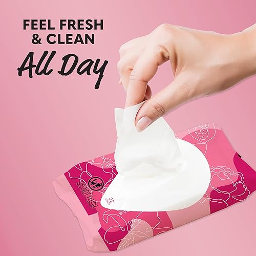 Miniatura 2 de Summer's Eve Toallitas de limpieza femeninas, Sheer Floral, 32 unidades, paquete de 12