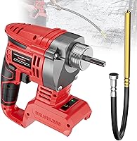 Vista 7 de LIVOWALNY Herramienta vibradora de hormigón de mano compatible con batería Milwaukee de 18 V (sin batería), vibrador eléctrico inalámbrico