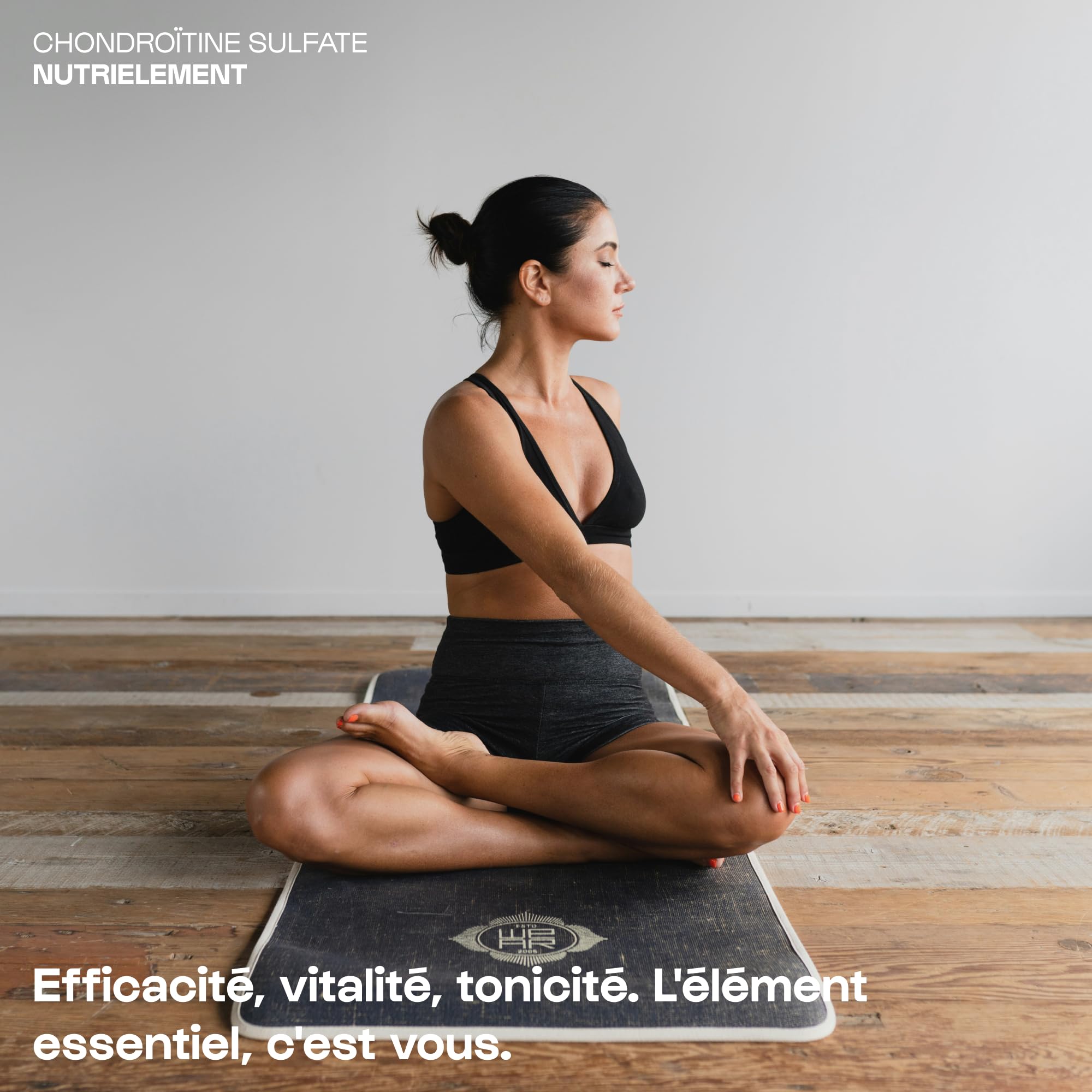Chondroïtine Sulfate 100% Pure | Protecteur articulaire • Résistance des tendons • Régénération tissulaire |Nutrielement by Nutrimuscle | 120 Gélules