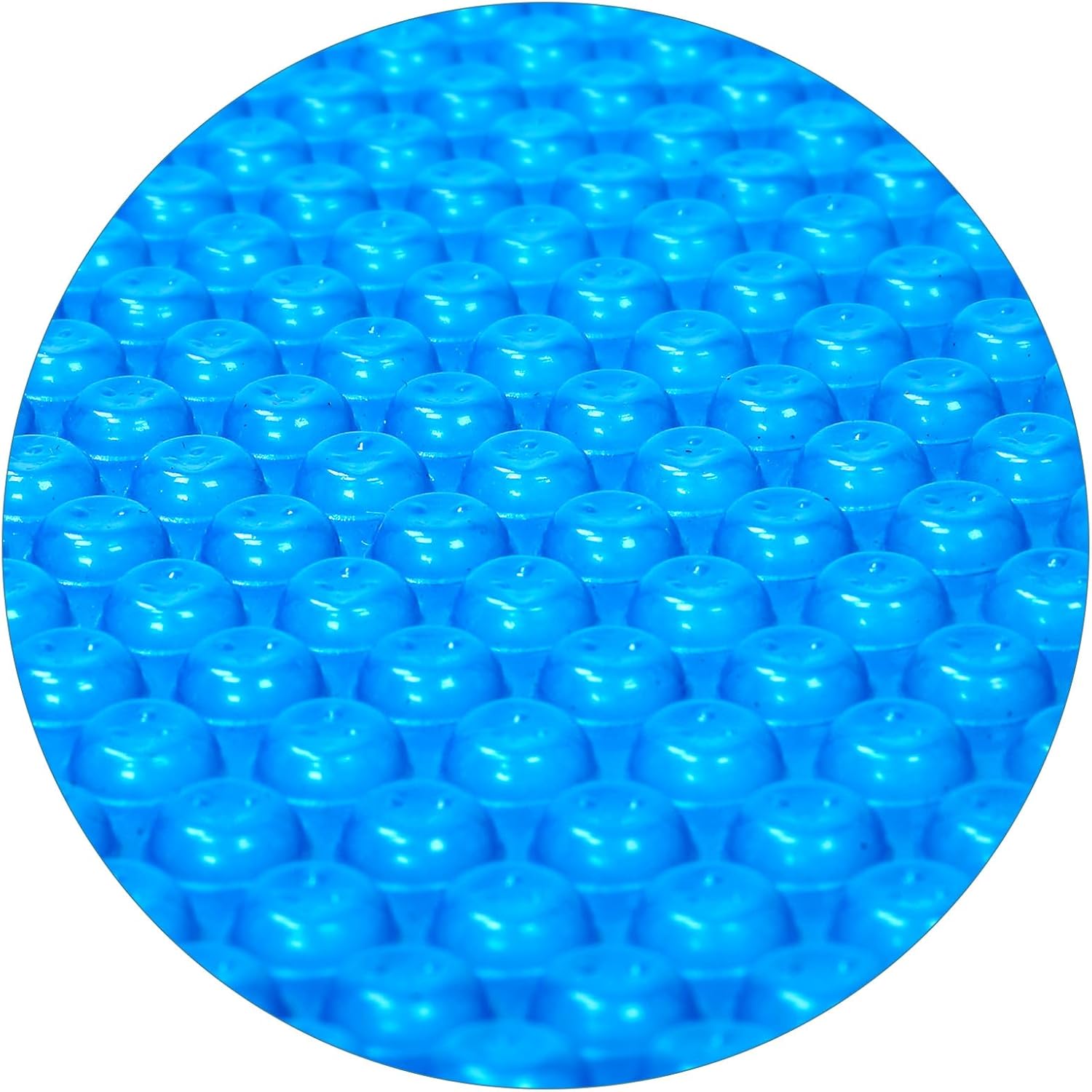 Outvita Solar Pool Cover, 8 Mil Blue Heavy Duty Round Solar Blanket Heaters for Above-Ground and In-Ground Pools(18FT)