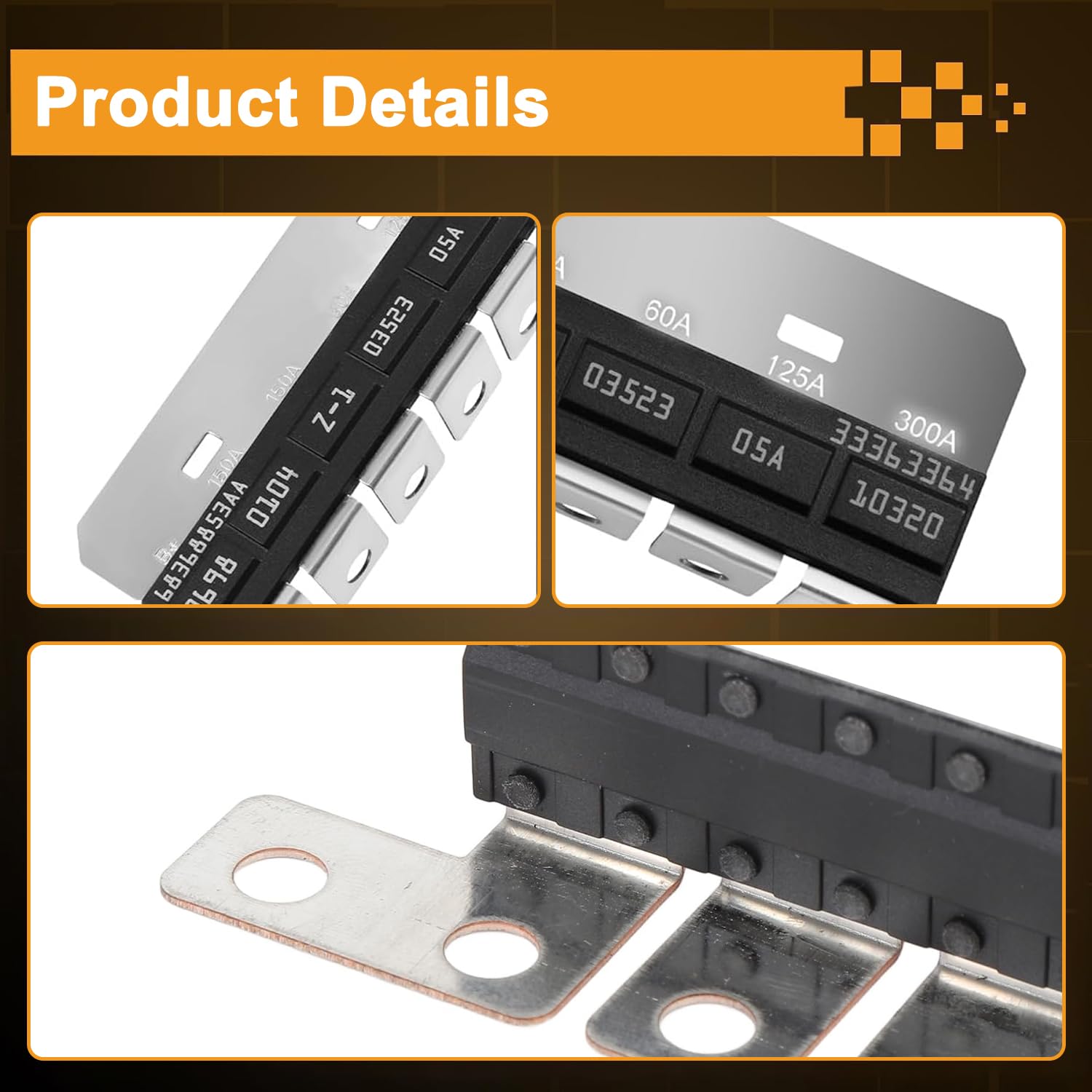68368853AA 956-600 Z Case Fuse Array Compatible with Jeep Wrangler JL 2018-2023 & Jeep Gladiator JT 2020, Main Fuse Block Box Replace# 956600