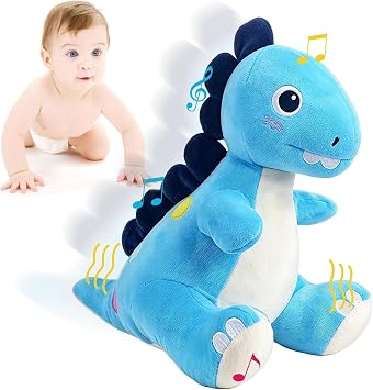 Interactive Dinosaur Musical Crawling Tummy Time Baby Toy