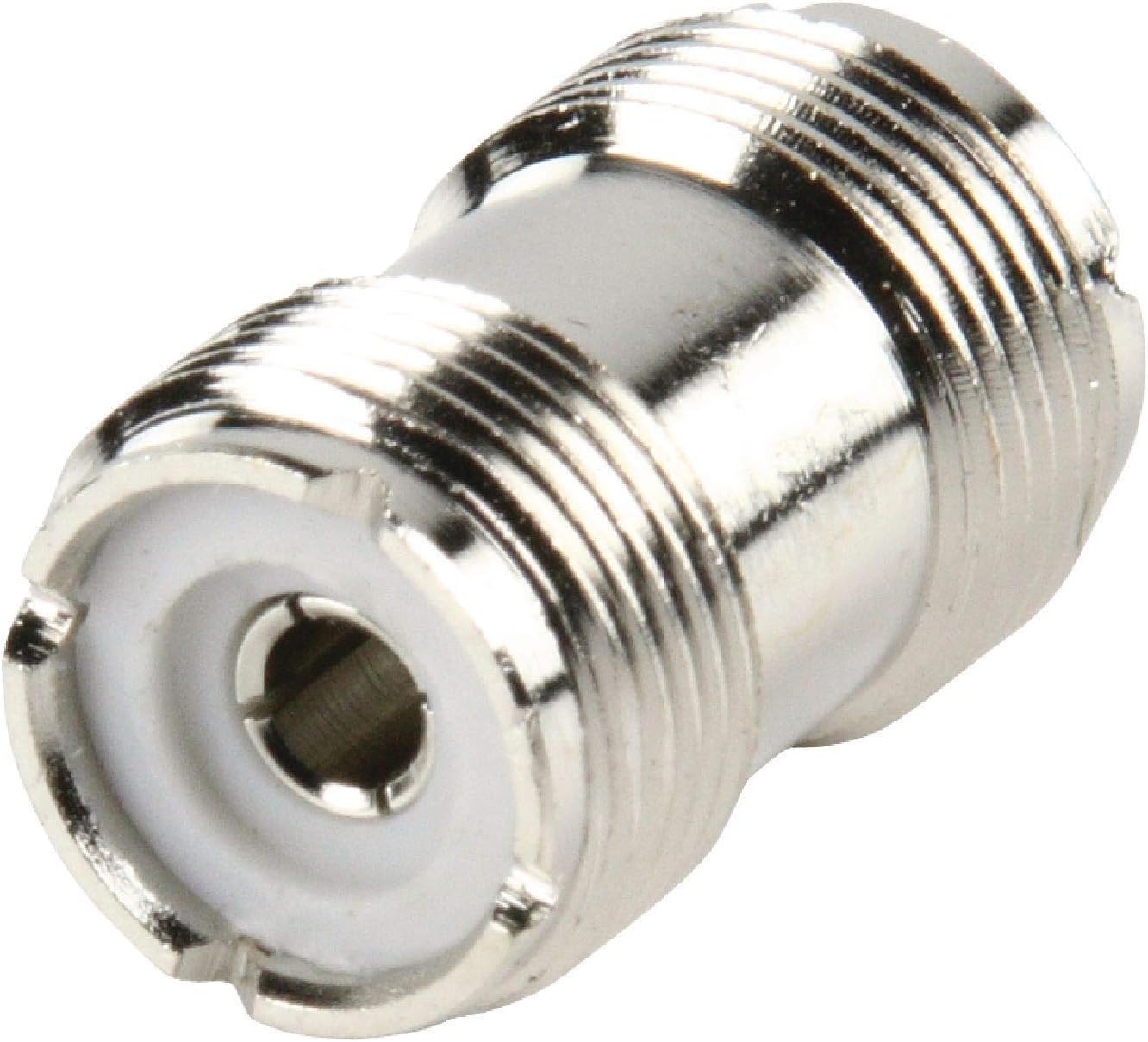 Auline 2 x UHF PL259 Barrel Connector Coupler Join Extend Female Coaxial