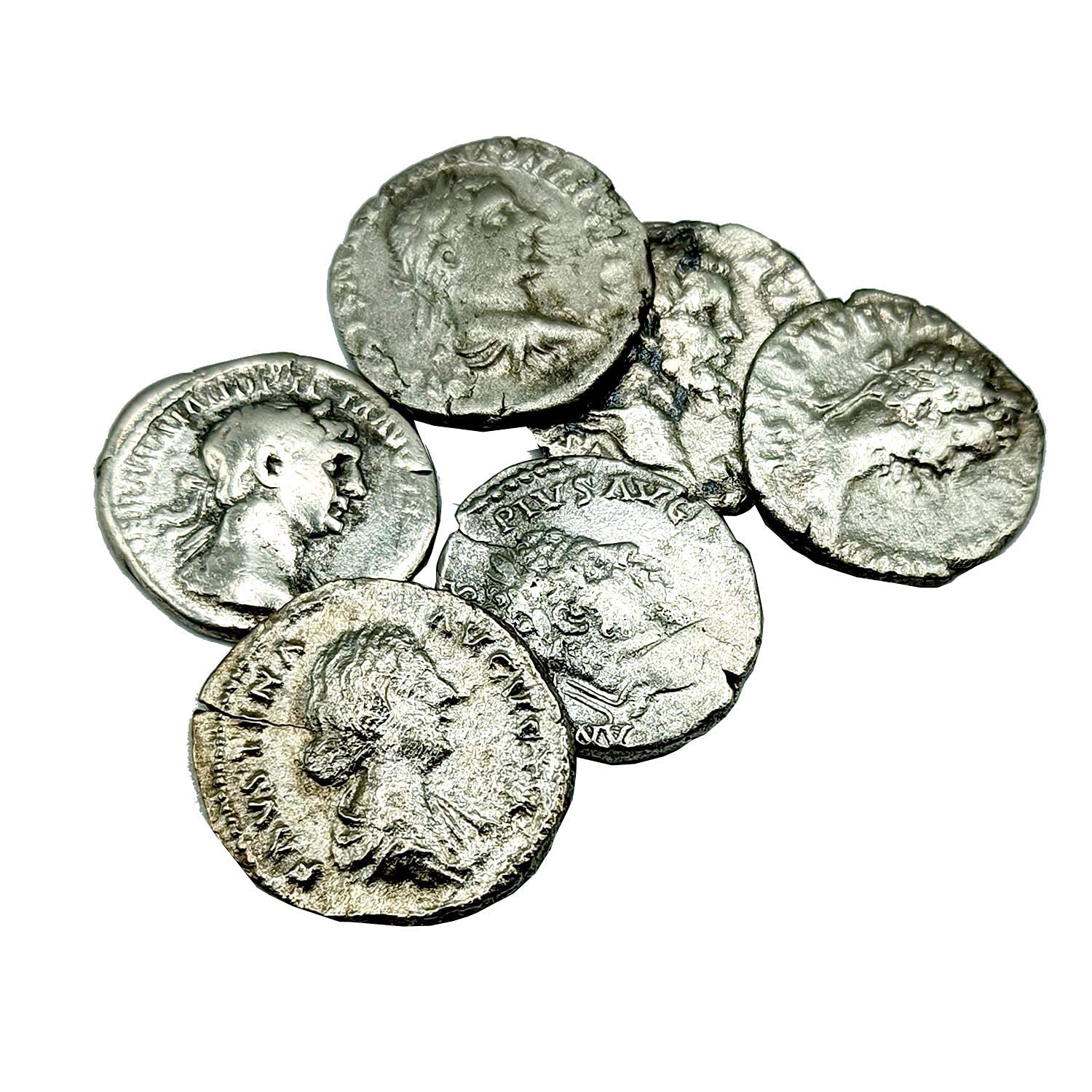 IMPACTO COLECCIONABLES | Autentica Moneta Antica di Roma | Denario d’Argento dell’Impero Romano, la Moneta Che Forgiò Un Impero | Include Certificato di Autenticità