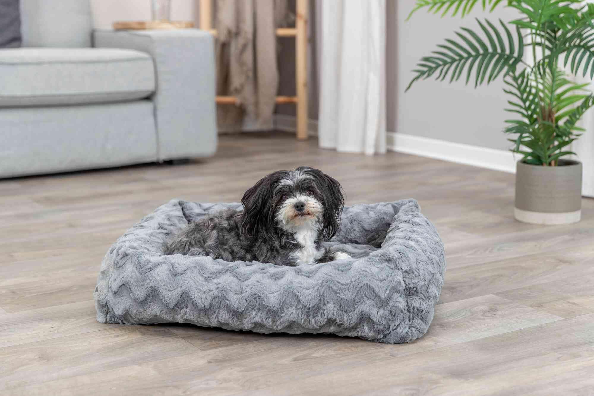 Trixie Vital sofa Bendson hoekig 80 × 60 cm donkergrijs/lichtgrijs Trixie