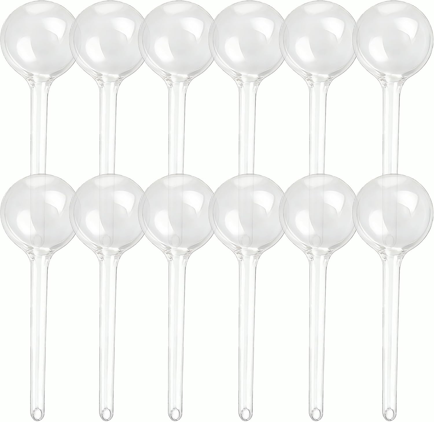 Self Watering Globes for Plants – 12 Pack Large Automatic Watering Bulbs, Vacation Plant Watering Device for Indoor & Outdoor Potted Plants, Slow Release Plant Waterer for Water Conservation