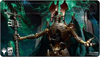 Ultra Pro - Magic: The Gathering Warhammer 40K Commander Playmat (Szarekh, The Silent King) - Card Playmat Great for Card Games, Perfect for at Home Use As a Mousepad for PC or Desk Mat