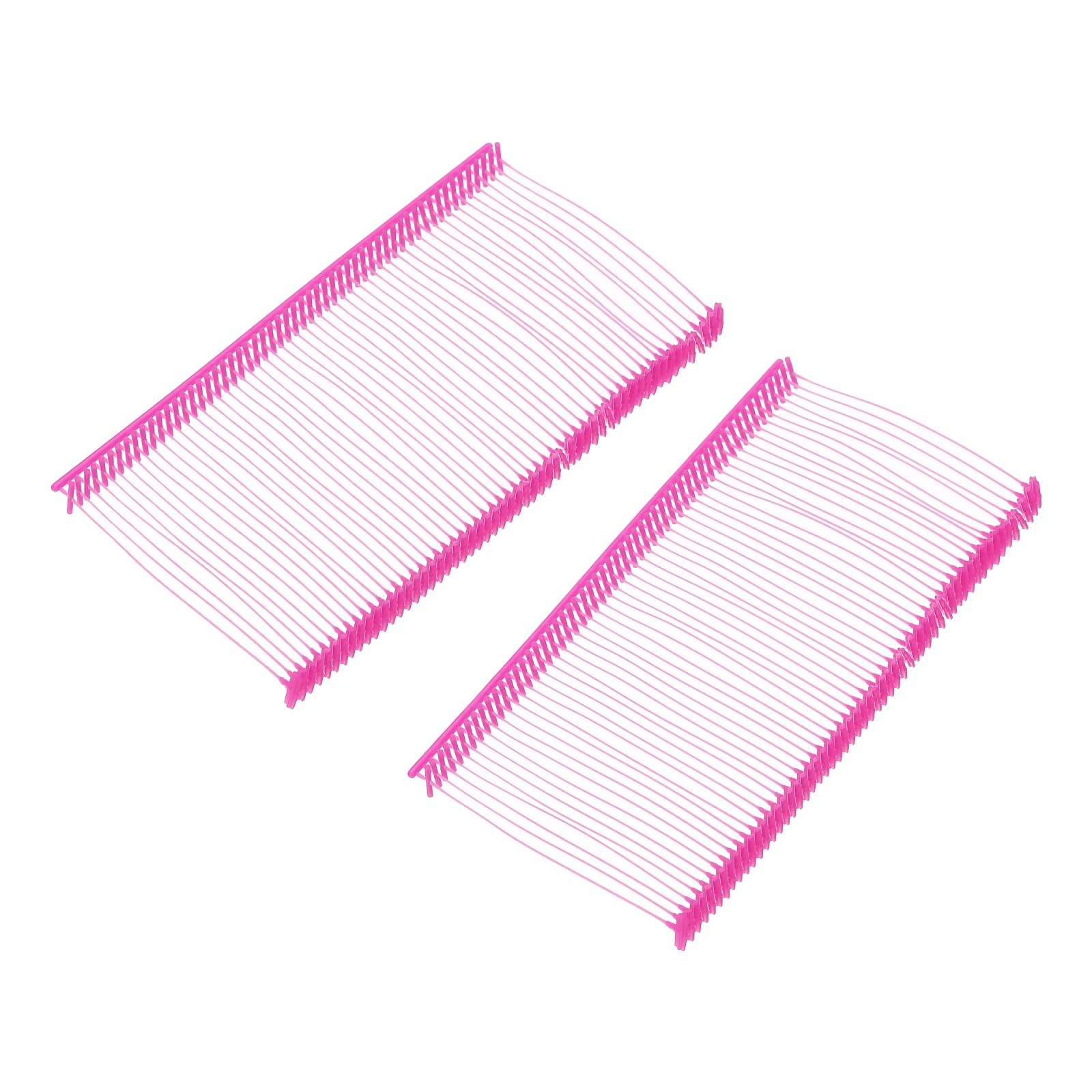 Sourcing Map Standard Tagging Fasteners,Plastic Regular,Standard Label Gun Price Tagging Barbs For Garment Price Tag Label Tagging Barbs 50mm/1.97 Inch,Pack Of 2000 Rose Red