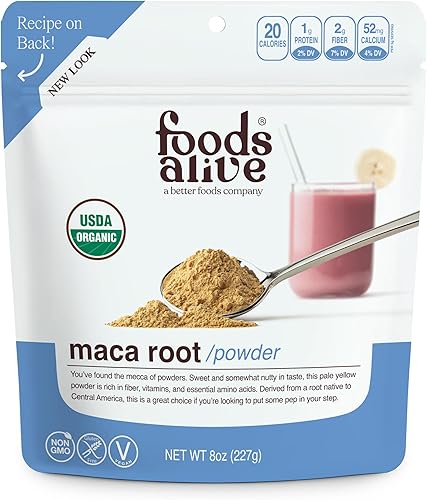 Foods Alive Maca Powder RAW 8 oz