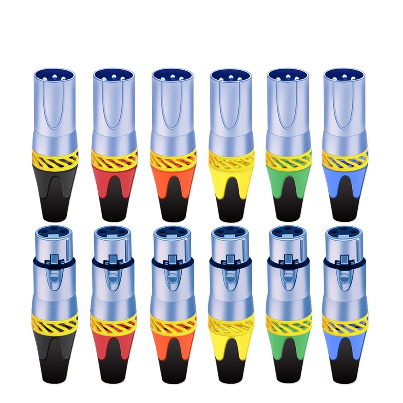 Set 20 Pezzi (10 M + 10 F), Per Microfoni E Audio Professionale - Foto 4