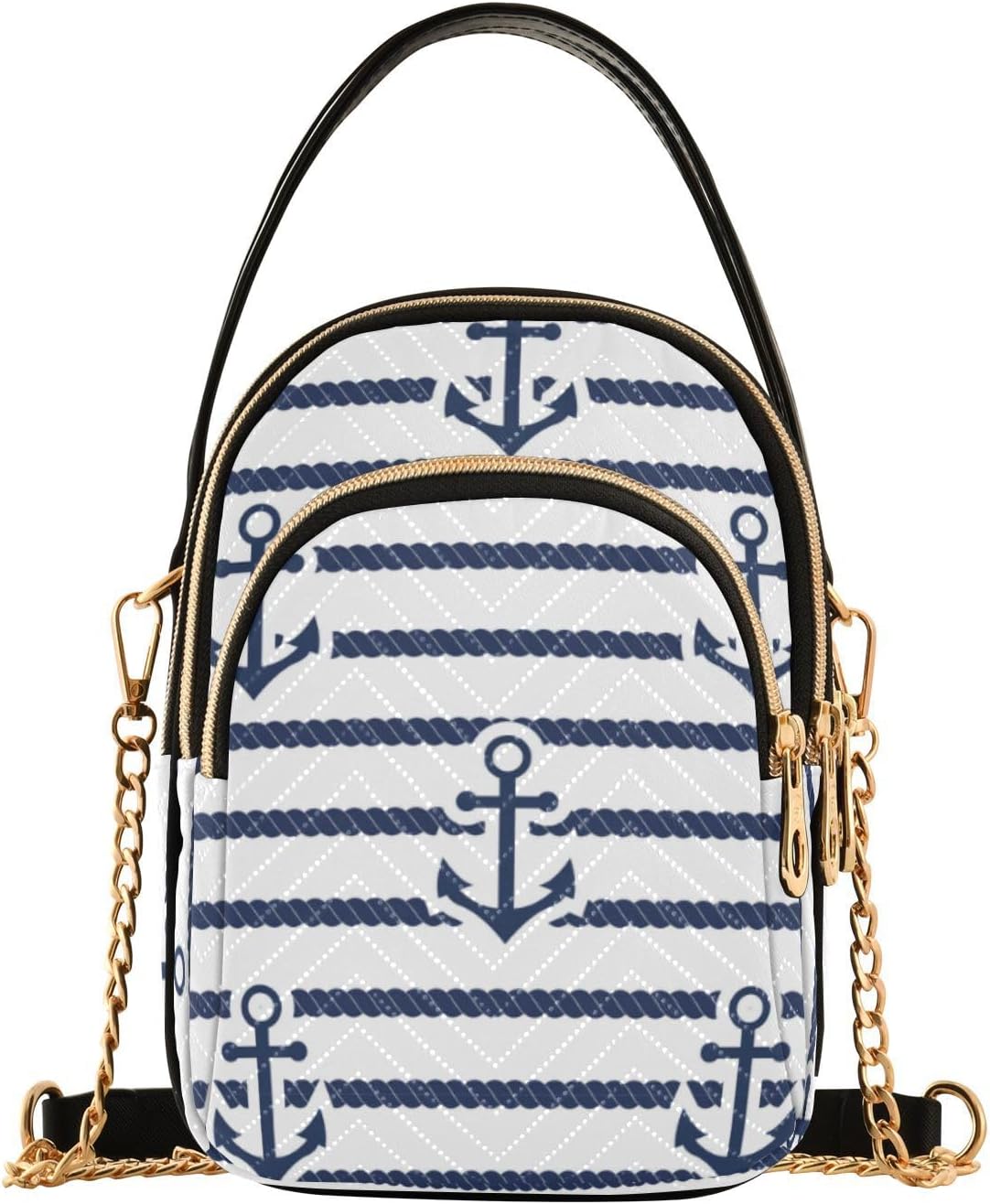 JIPONI Crossbody Bag for Women, Small Cell Phone Bag Shoulder Handbags Purse with Leather Strap