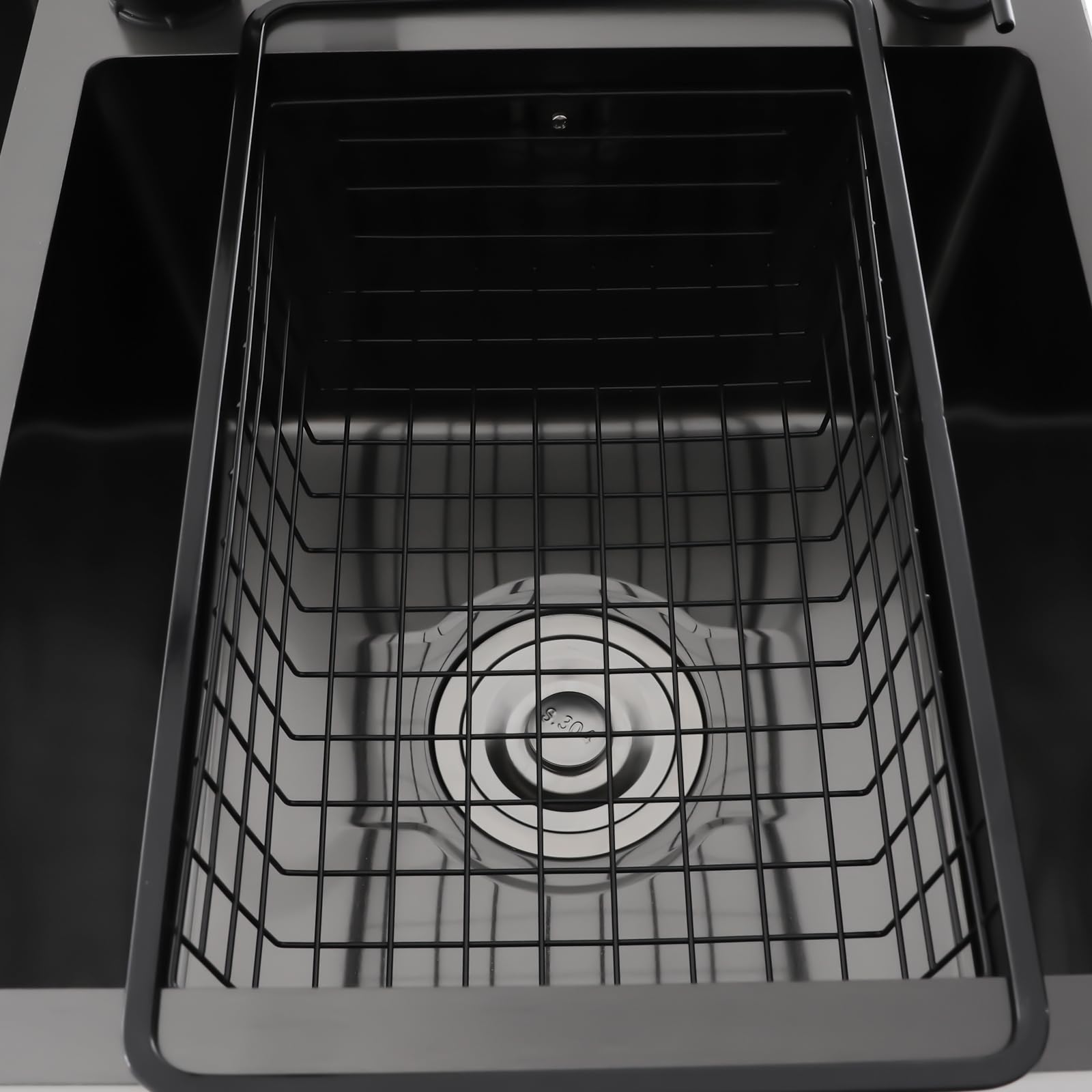 Fregadero independiente de acero inoxidable, 304 doble lavabo | Nano revestimiento con grifo extensible 360°, cesta de desagüe, fregadero de cocina, lavadero, gastronomía, lavadero
