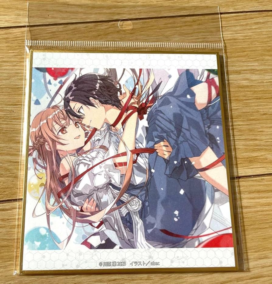少年エース 30周年 特典 色紙　ソードアート・オンライン SAO キリト Amazon.co.jp: SAO ソードアートオンライン 色紙 キリト