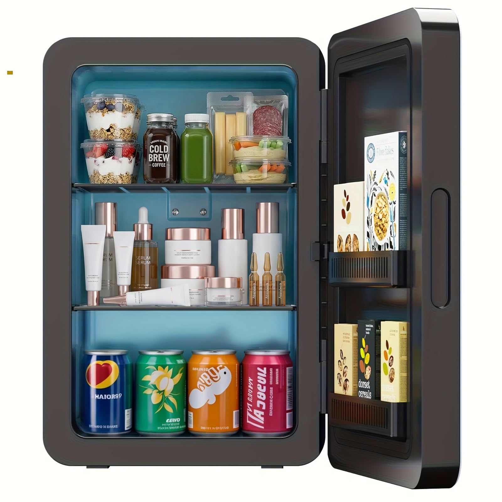 保存容器・ケース 167 Fire King Phelbee Small Ref with Lid Amazon.com: Kikihouse 22L/30Cans Mini Fridge for Bedroom, 12v DC