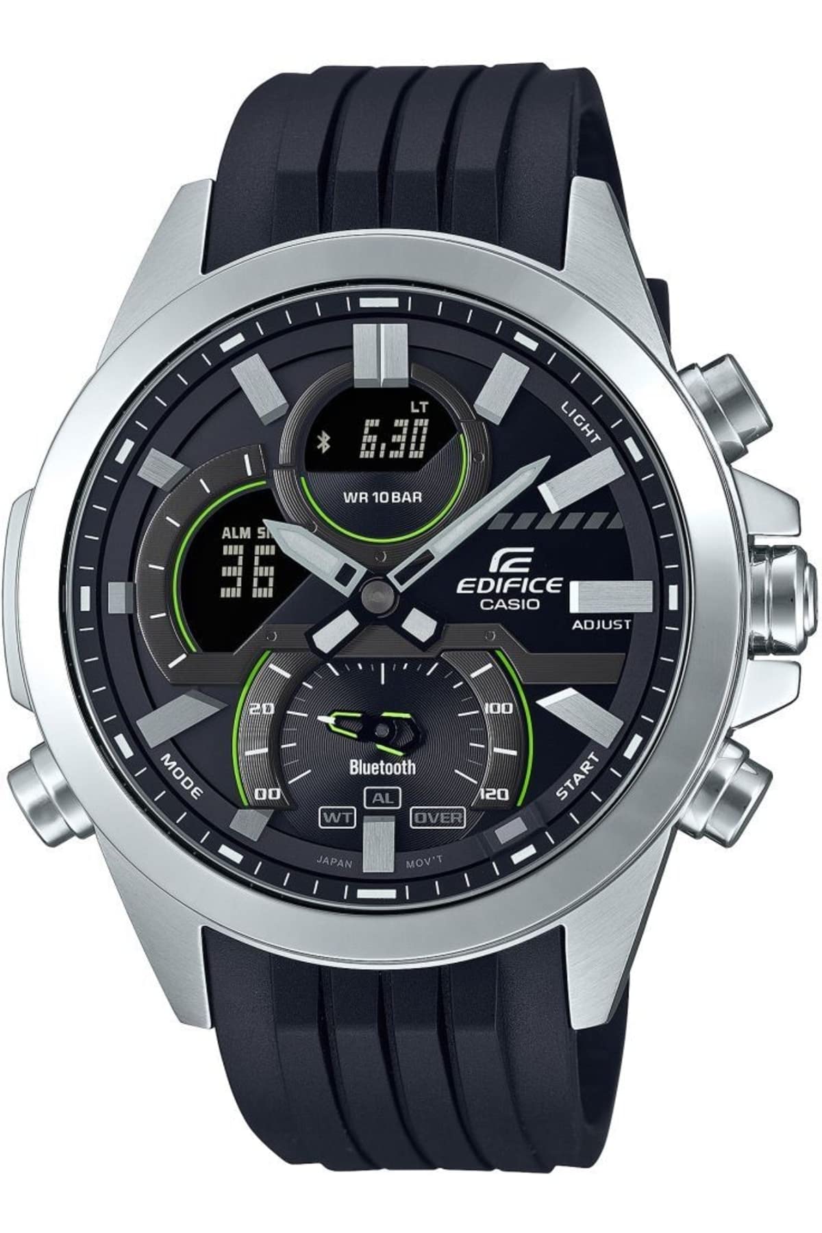 Casio Plastic Analog-Digital Black Dial Mens Watch-Ecb-30P-1Adf (B0B2W3CVQX) Amazon Price History, Amazon Price Tracker