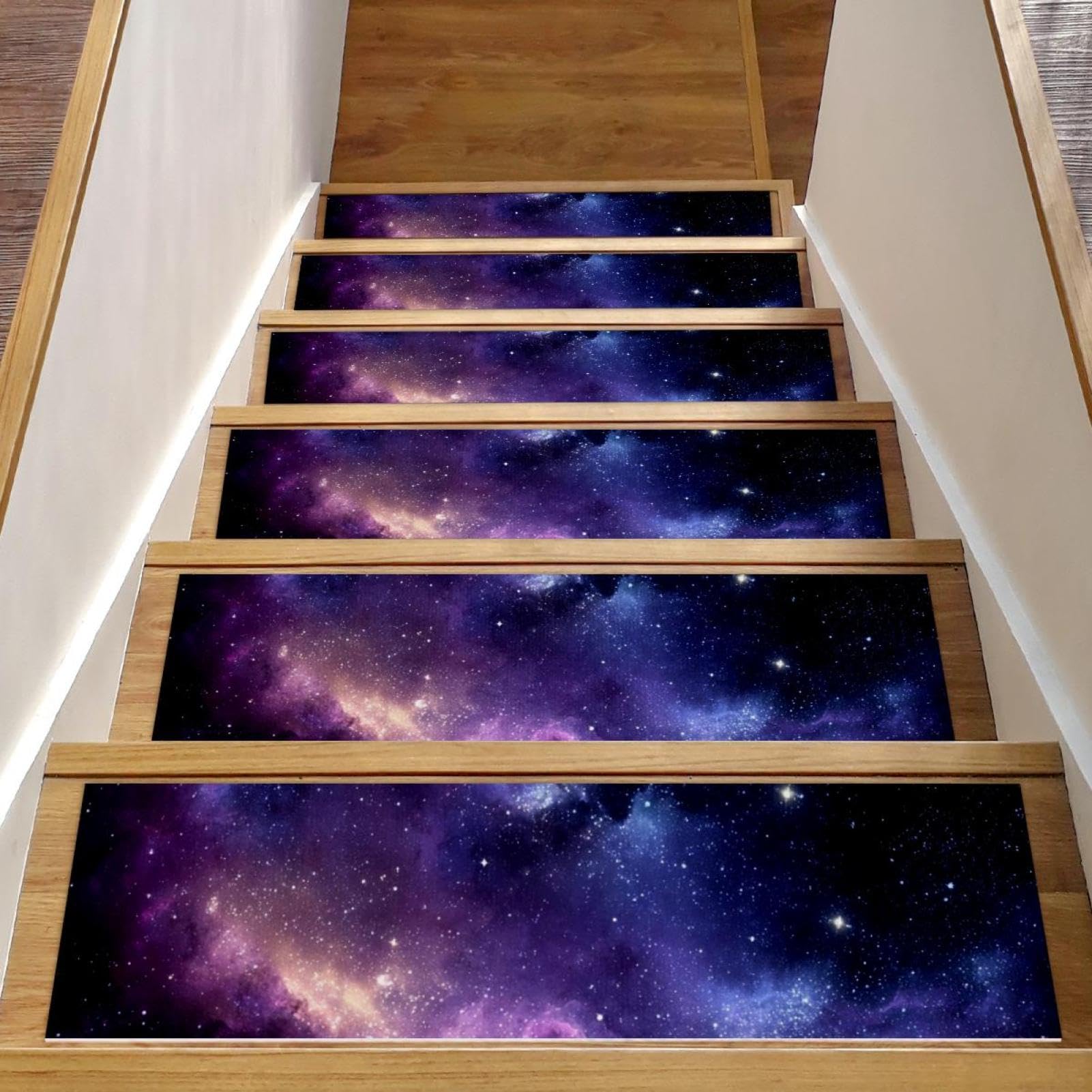 Tapis d'escalier antidérapants pour chiens et enfants | Protection marches en bois lavable