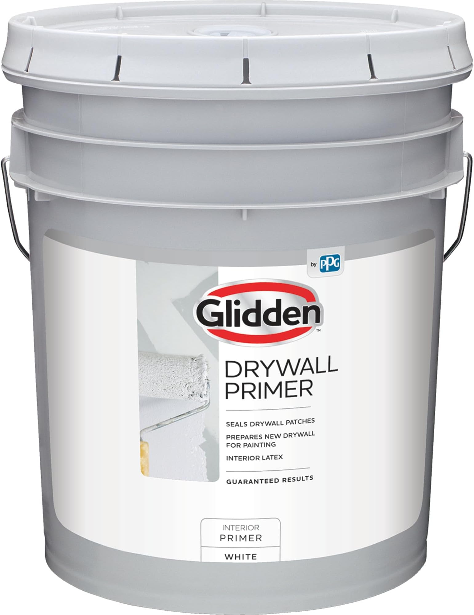 Interior Drywall Primer Flat, White, 5 Gallons