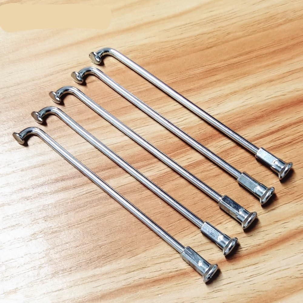 36 sztuk/partia rowery elektryczne szprychy motocyklowe 10G średnica 3,18 mm długość 55-305 mm szprychy + sutki części szprychy rowerowe