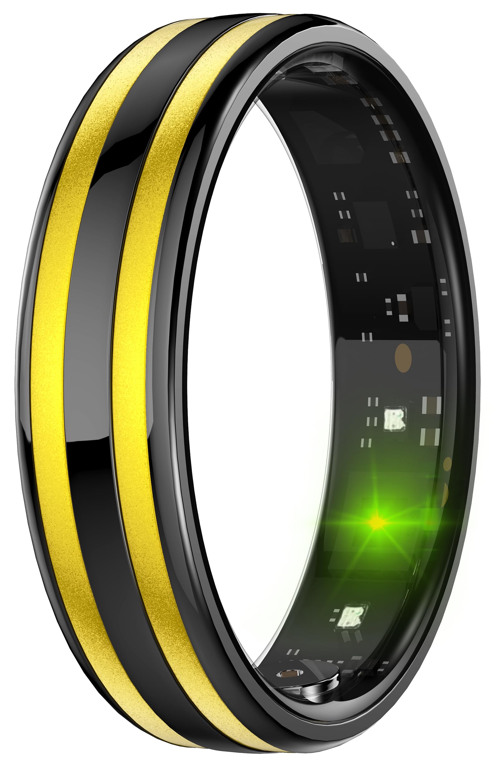 Anillo inteligente para hombres y mujeres, anillo de seguimiento de fitness con monitor de sueño, seguimiento de frecuencia cardíaca, control de gestos, rastreador de actividad, anillo de salud