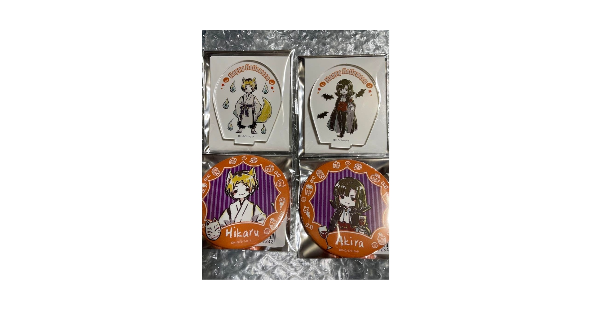 ヒカルの碁 進藤ヒカル 塔矢アキラ 梅雨 グラフアート アクキー 缶バッジセット グッズ-バッチ】ヒカルの碁(原作) ヒカルの碁(原作) おっきめ缶