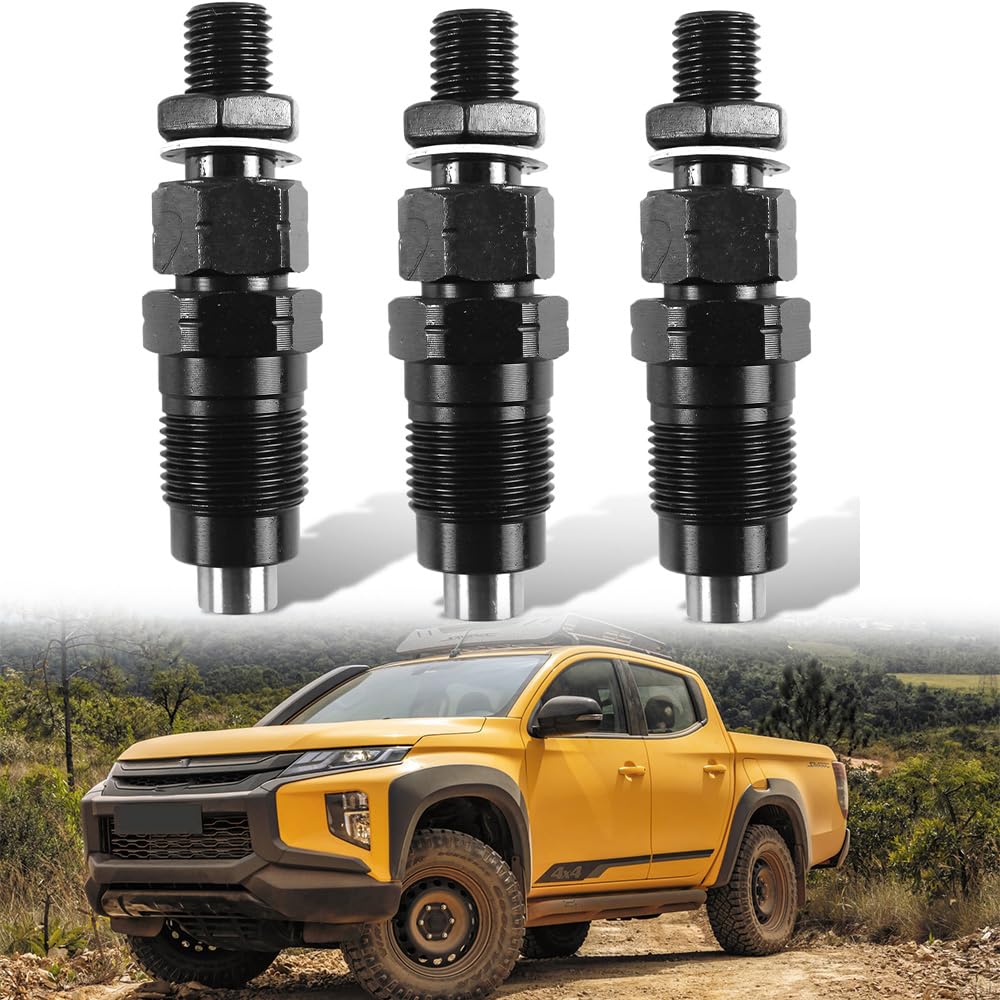 3pcs Fuel Injector Replace OE MM435-94101 Fit For Mitsubishi L2E L3E S3L S4L Diesel Engine