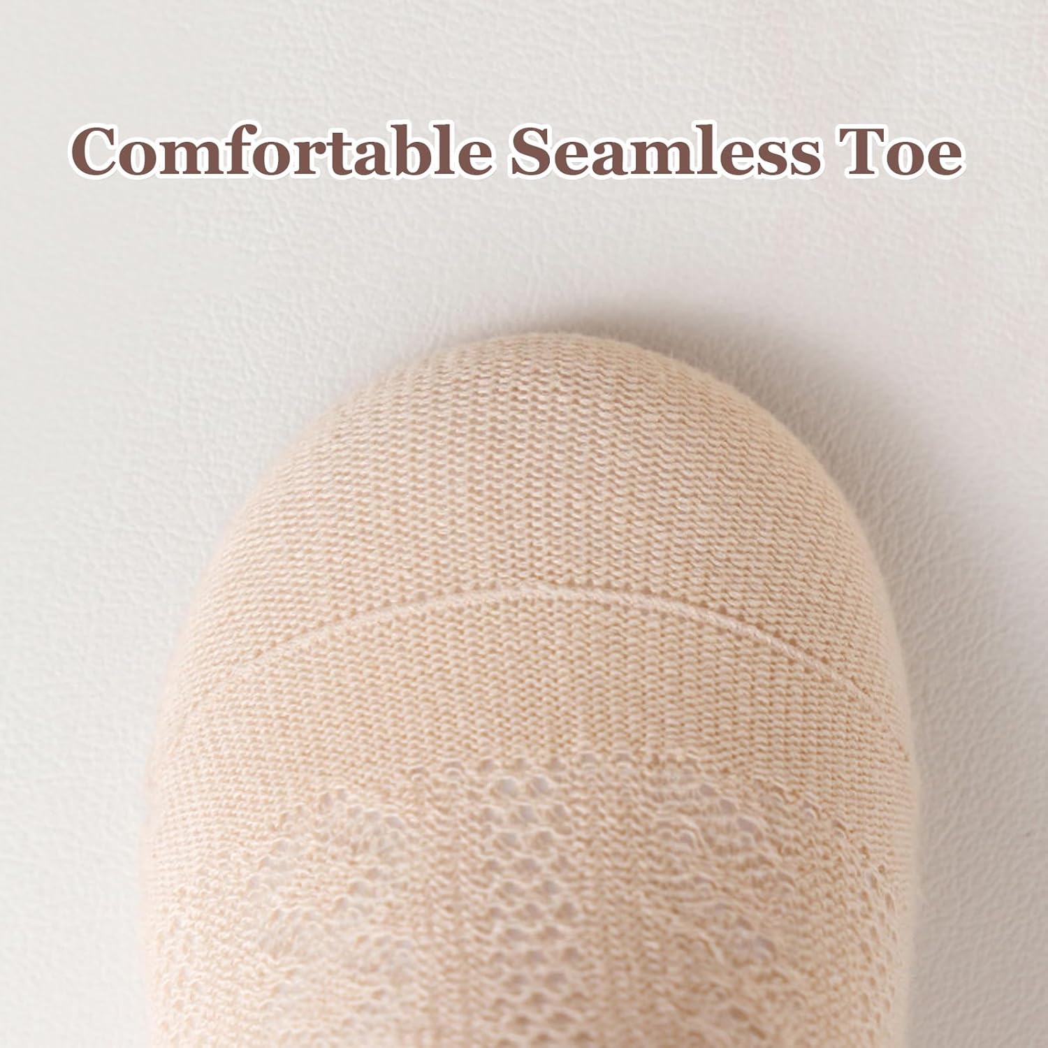 Meeshine 5 Pack Toddler Girls Ruffle Socks Eyelet Lace Trim Cotton Frilly Princess Dress Mesh Ankle Socks for 0-3T Infant - Image 4